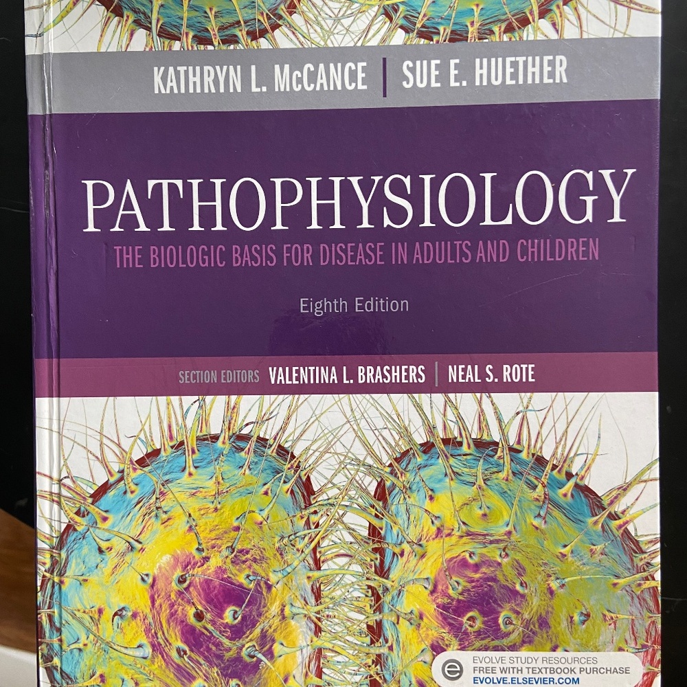 Pathophysiology McCance & Huether 8th edition